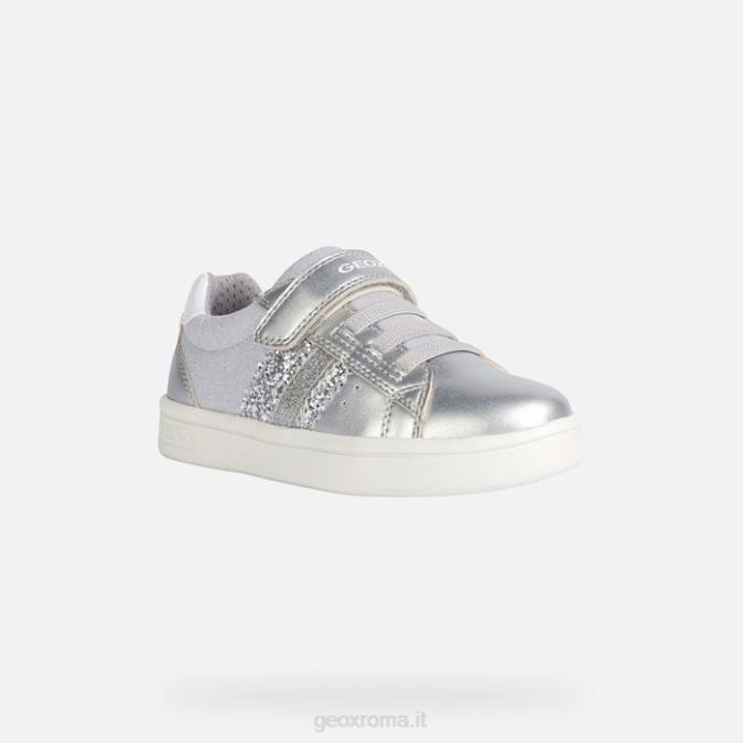 ragazza djrock FX0W1906 argento Geox