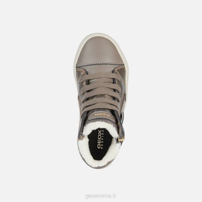 ragazza gisli FX0W1126 grigio fumo/oro chiaro Geox