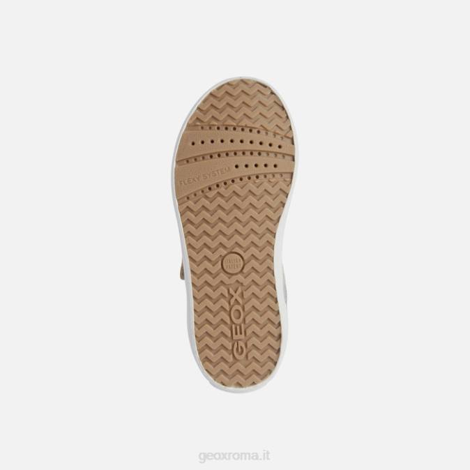 ragazza kilwi FX0W1178 beige/argento Geox