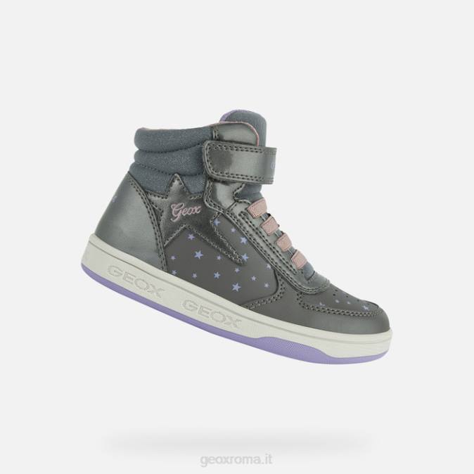 ragazza maltina FX0W1153 argento scuro/viola Geox