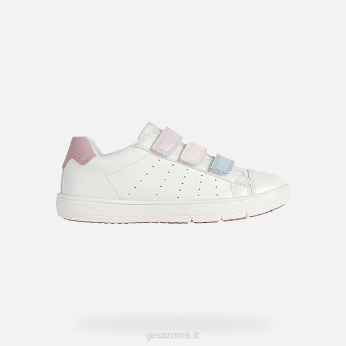 ragazza silenex FX0W1866 rosa Bianca Geox