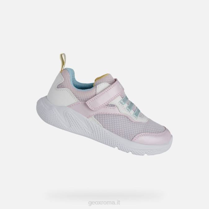 ragazza sprint FX0W1123 rosa/bianco Geox