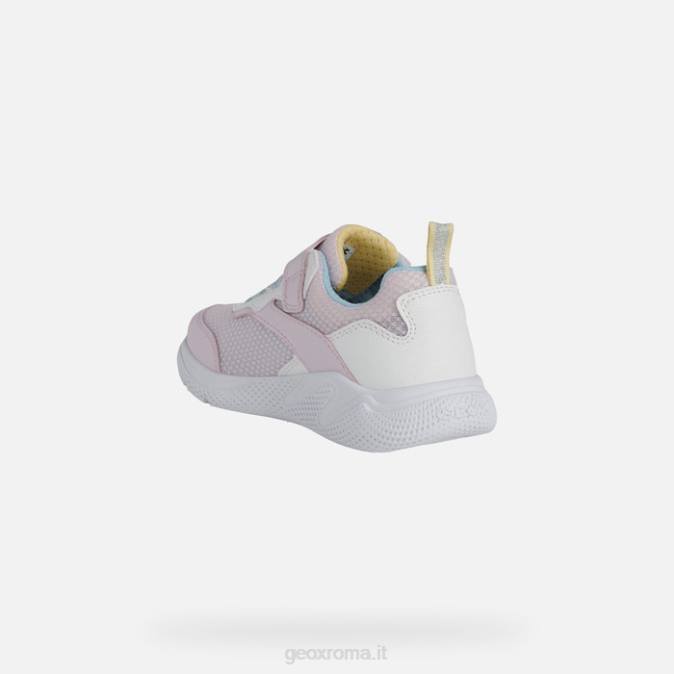 ragazza sprint FX0W1123 rosa/bianco Geox
