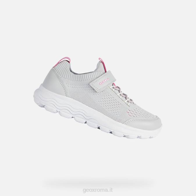 sferica junior FX0W1006 grigio chiaro/deserto Geox