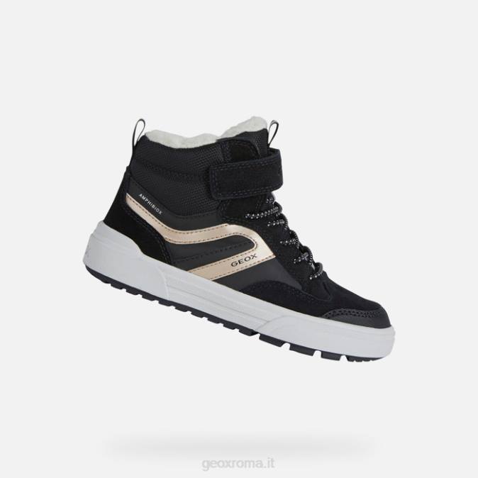 weemble abx junior FX0W1066 nero/platino Geox