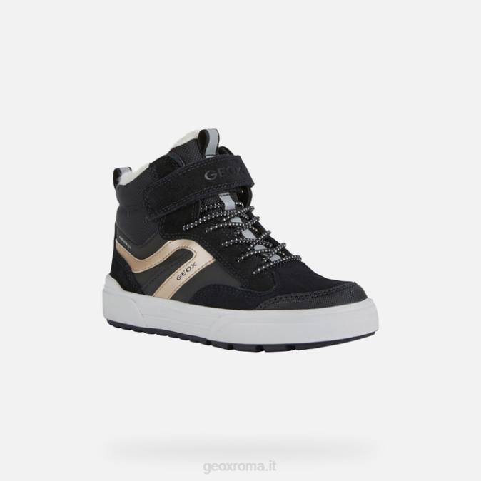weemble abx junior FX0W1066 nero/platino Geox
