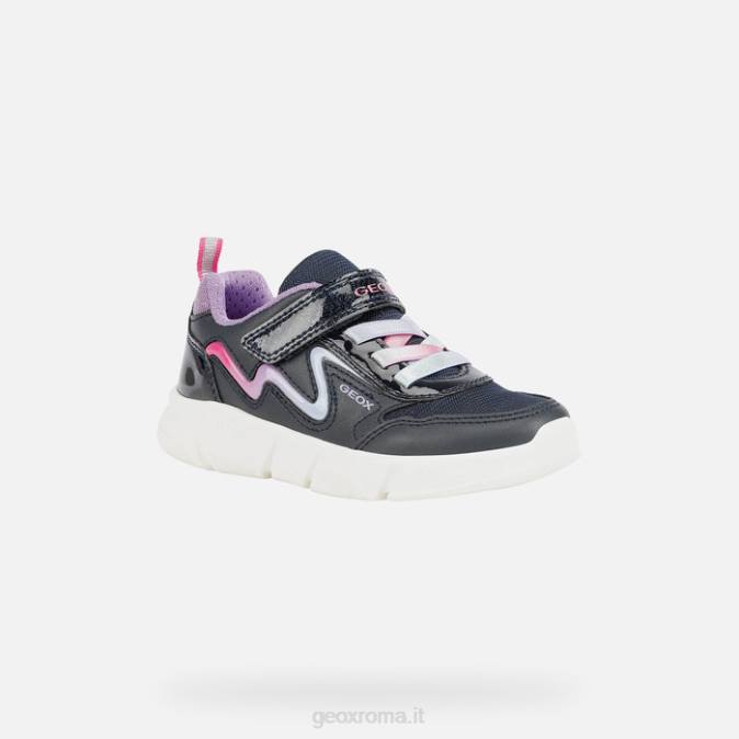 ragazza arila FX0W1119 marina/orchidea Geox