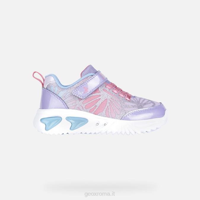 ragazza assistente FX0W995 viola chiaro/watersea Geox