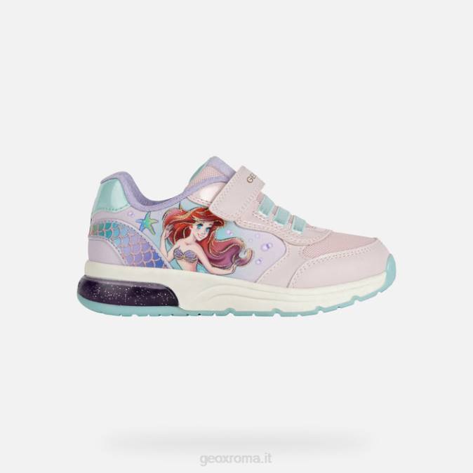 ragazza del club spaziale FX0W1115 rosa/mare d'acqua Geox