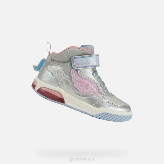 ragazza nera FX0W1221 argento/cielo Geox