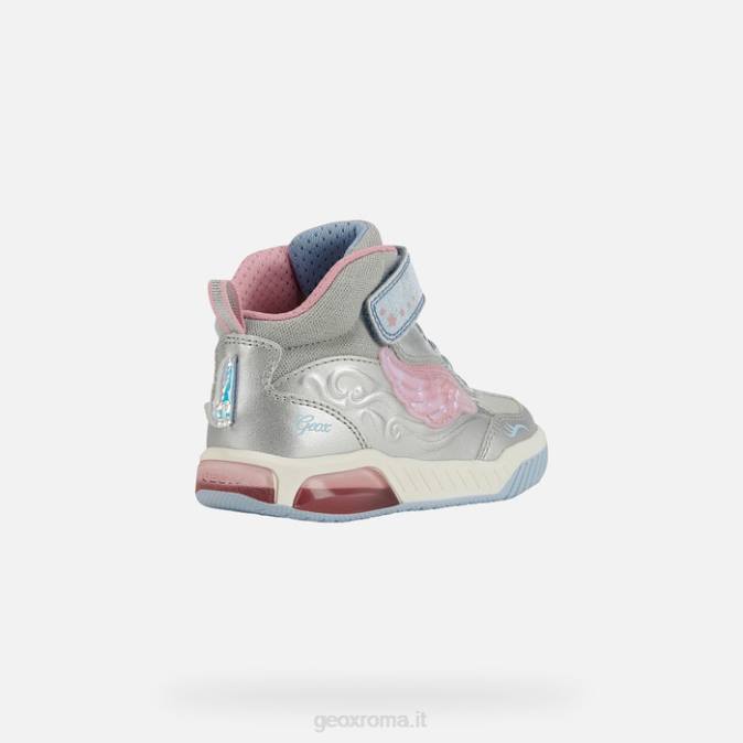 ragazza nera FX0W1221 argento/cielo Geox