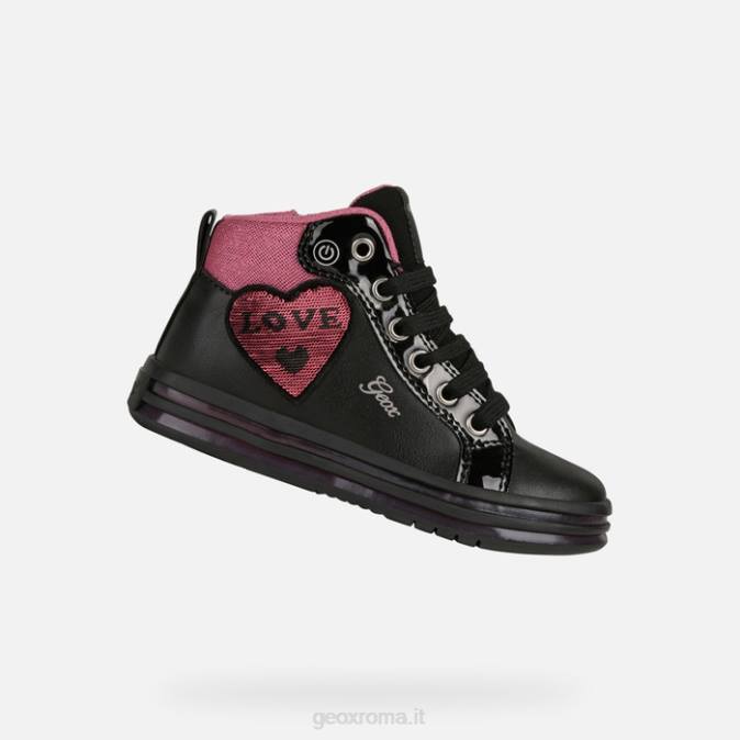 ragazza pawnee FX0W1239 nero/fucsia Geox