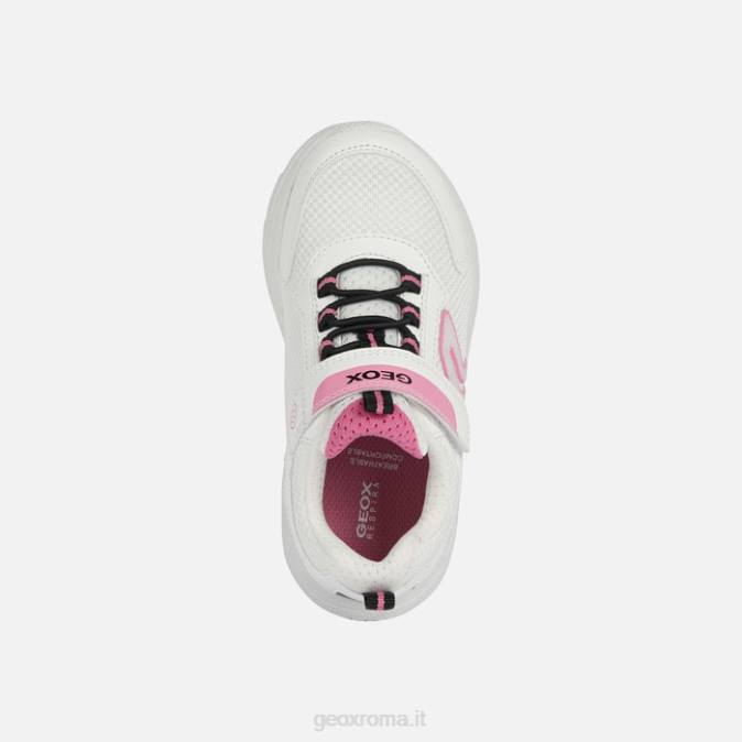ragazza sprint FX0W1898 bianco/fucsia Geox