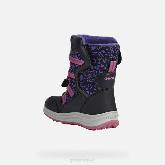 ragazza roby FX0W1254 nero/fucsia Geox