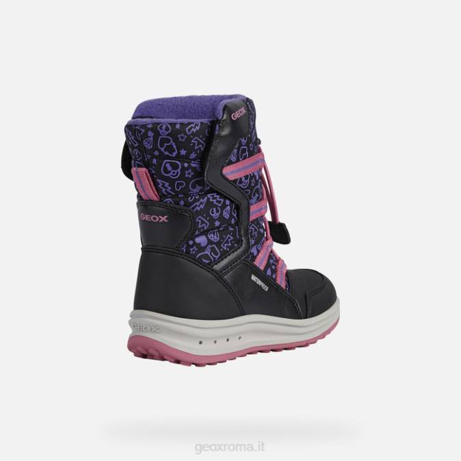 ragazza roby FX0W1254 nero/fucsia Geox