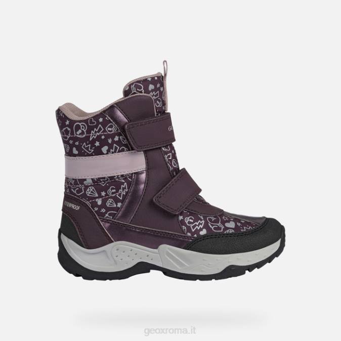 ragazza sentiero FX0W1253 prugna/rosa scuro Geox