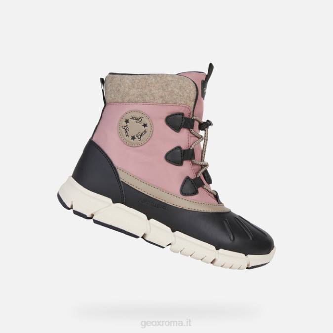 ragazza flexyper abx FX0W1082 nero/rosa scuro Geox