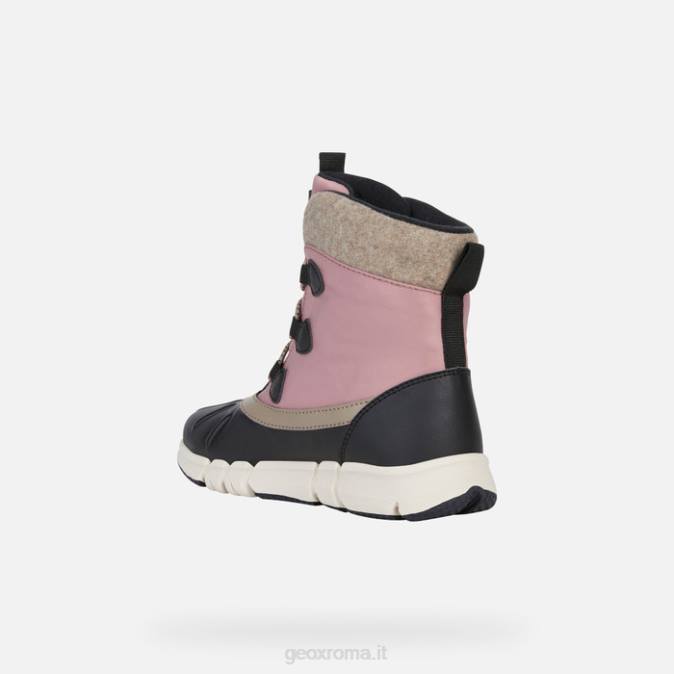 ragazza flexyper abx FX0W1082 nero/rosa scuro Geox