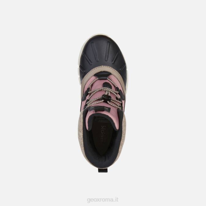 ragazza flexyper abx FX0W1082 nero/rosa scuro Geox