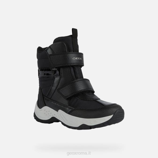 sentiero abx ragazza FX0W1014 nero Geox