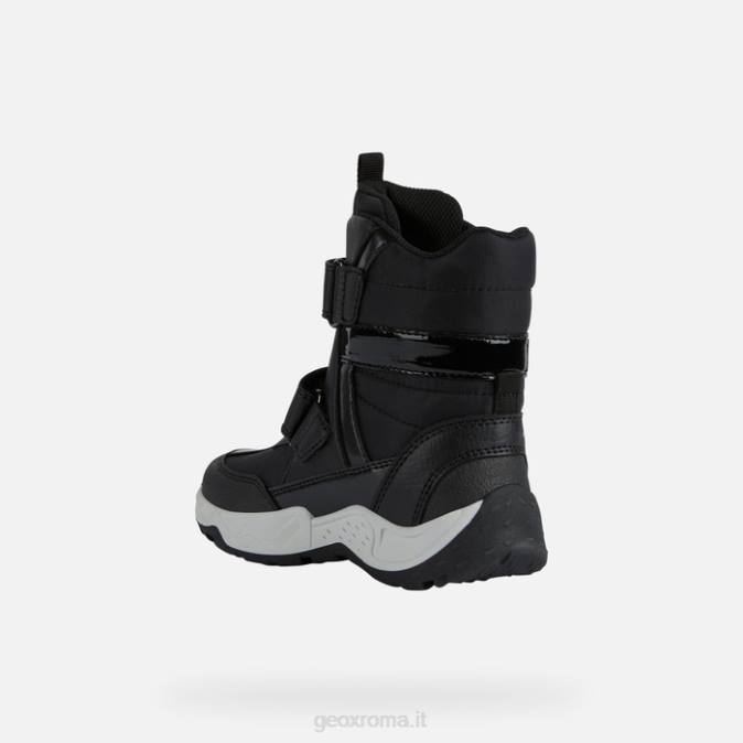 sentiero abx ragazza FX0W1014 nero Geox