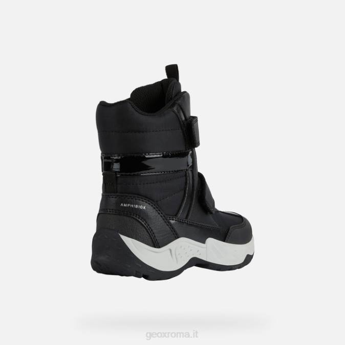 sentiero abx ragazza FX0W1014 nero Geox