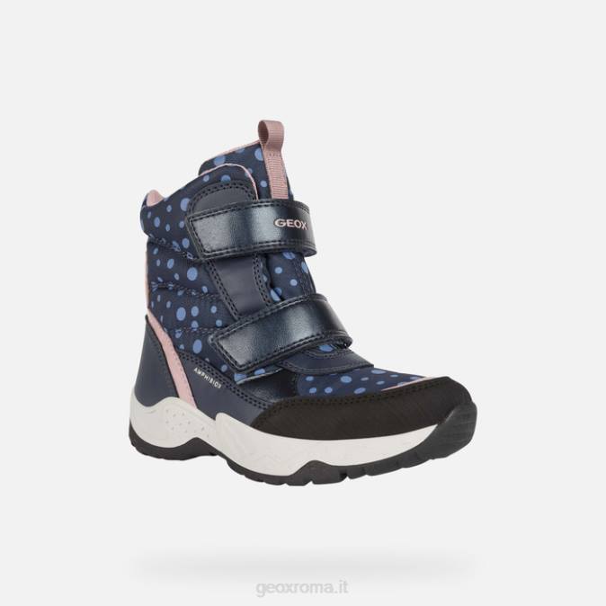 sentiero abx ragazza FX0W1110 marina/rosa Geox