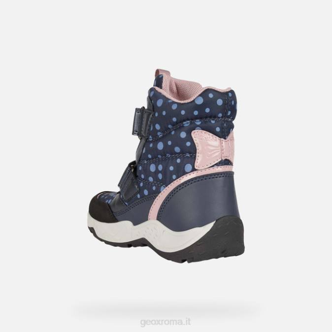 sentiero abx ragazza FX0W1110 marina/rosa Geox