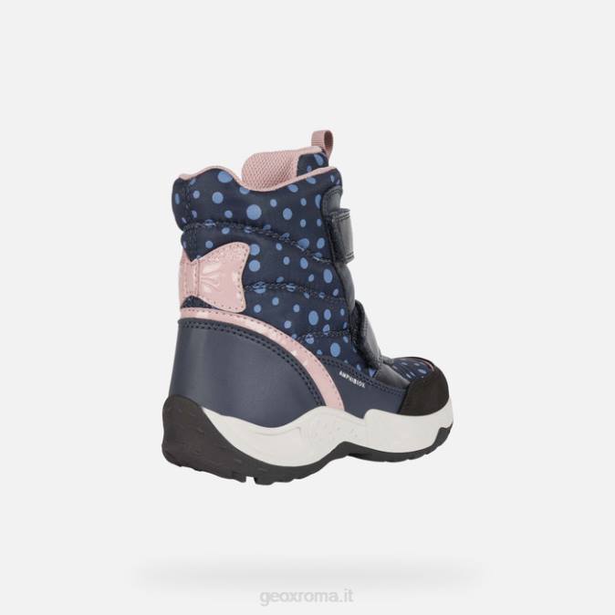 sentiero abx ragazza FX0W1110 marina/rosa Geox