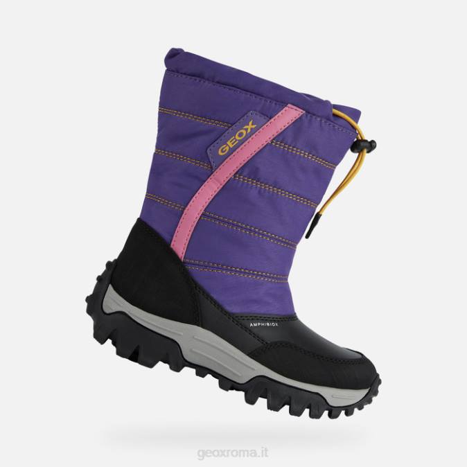 himalaya abx junior FX0W1147 viola/nero Geox