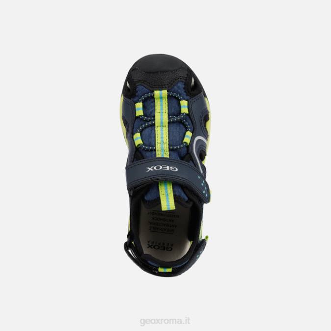 ragazzo boreale FX0W1278 dk blu/lime Geox