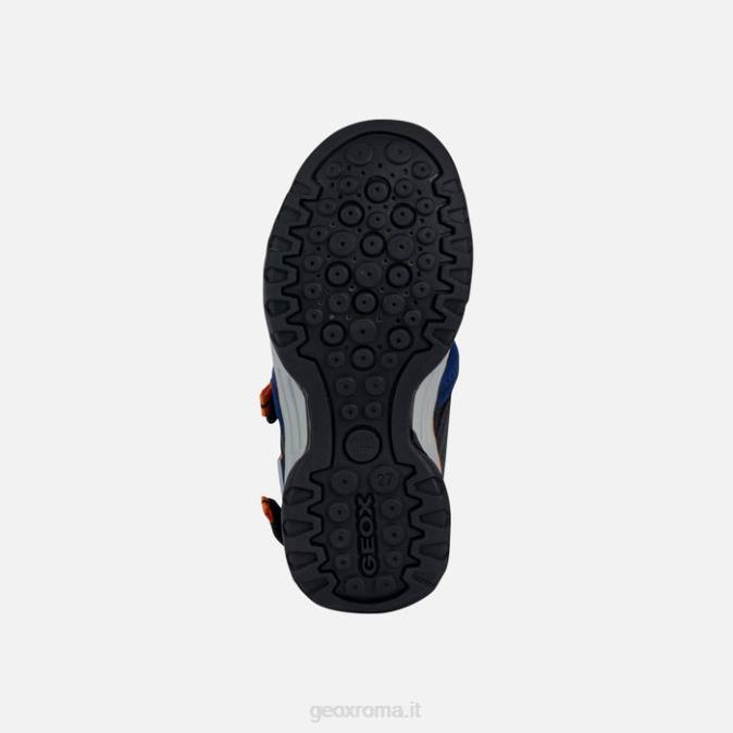 ragazzo boreale FX0W1280 blu marino/arancione Geox