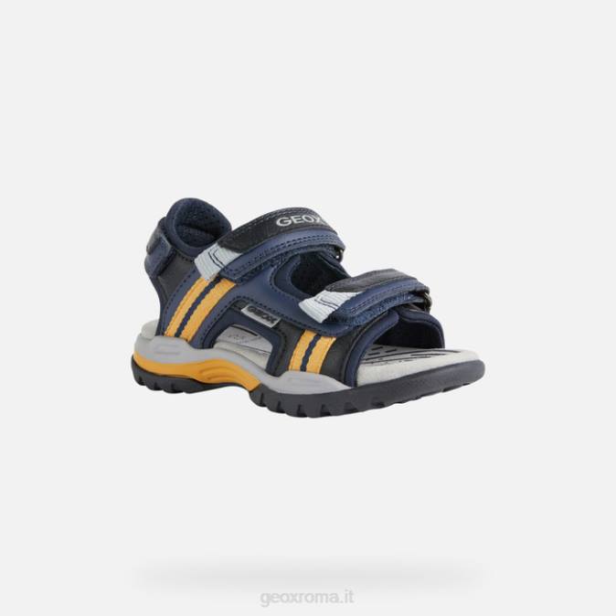 ragazzo boreale FX0W1346 blu marino/giallo scuro Geox