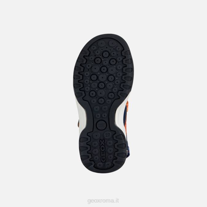 ragazzo boreale FX0W1958 blu marino/arancione Geox