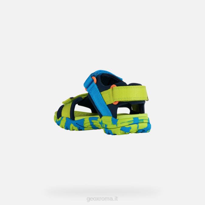 ragazzo boreale FX0W1962 calce/cielo Geox