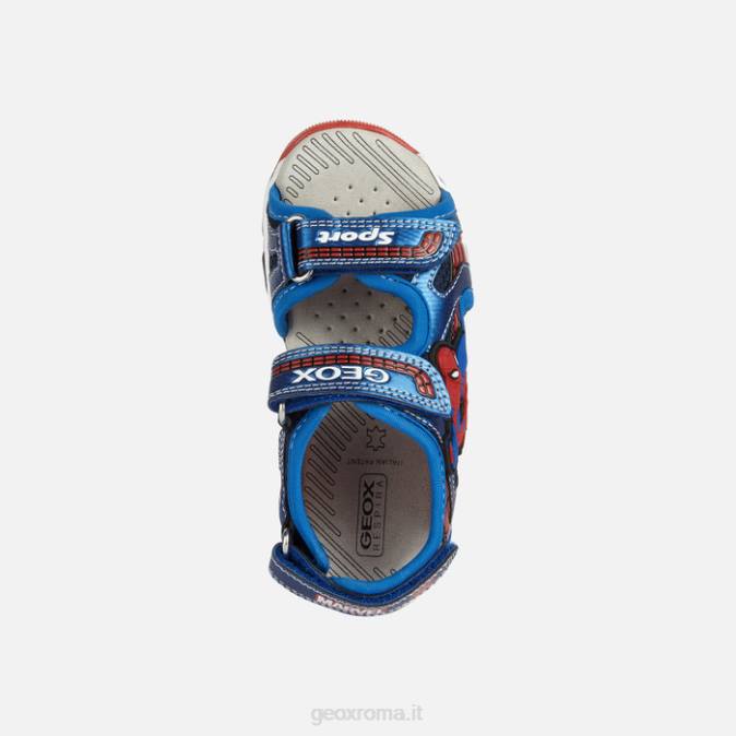 sandalo android junior FX0W1046 marina/reale Geox