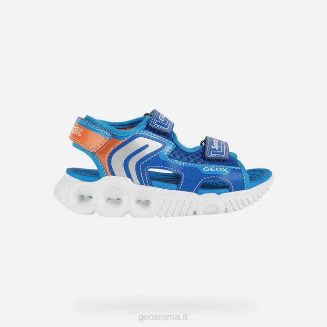 sandalo wroom boy FX0W1320 reale/arancione Geox