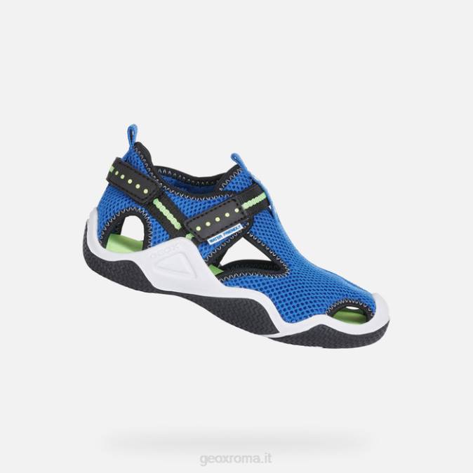 trampoliere junior FX0W1348 reale/verde fluo Geox