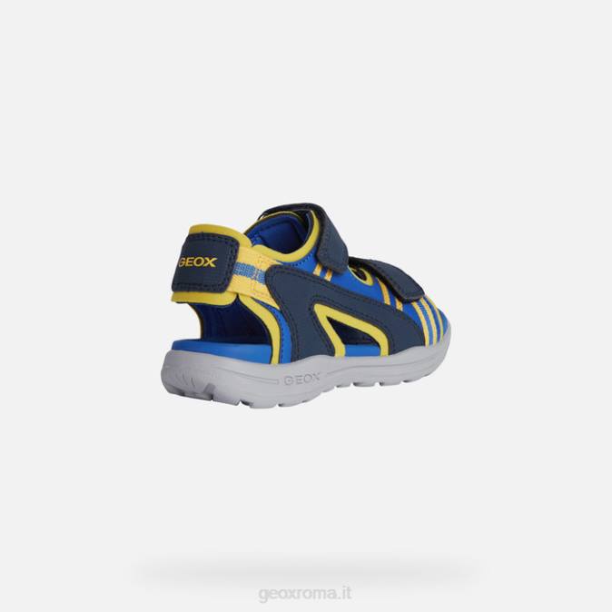 vanietto ragazzo FX0W1375 blu marino/giallo Geox
