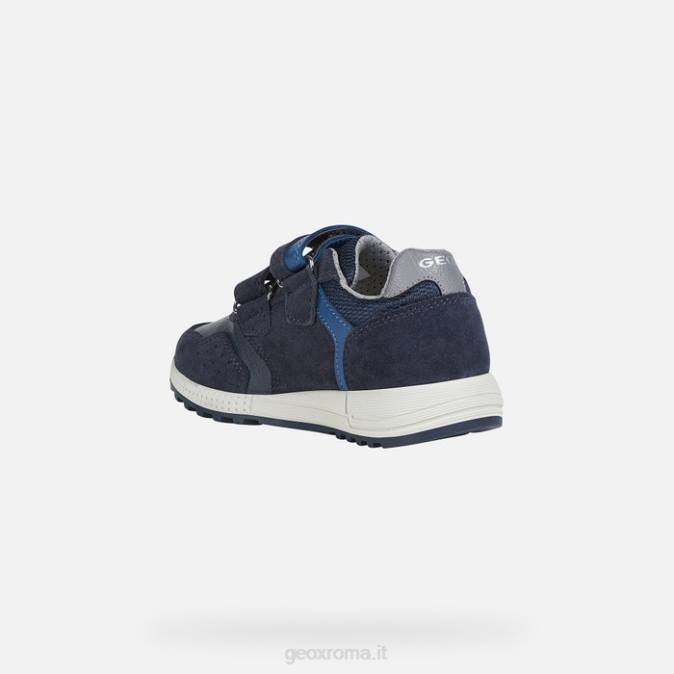 alben ragazzo FX0W1267 blu navy/avio scuro Geox