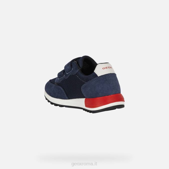 alben ragazzo FX0W1291 blu marino/rosso Geox