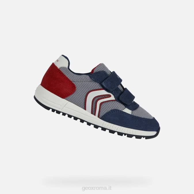 alben ragazzo FX0W1339 grigio chiaro/navy Geox