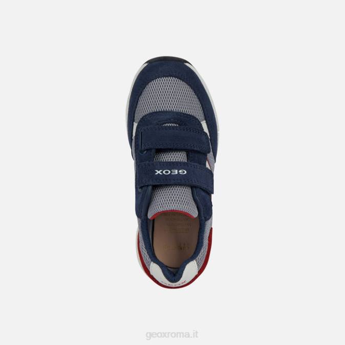 alben ragazzo FX0W1339 grigio chiaro/navy Geox