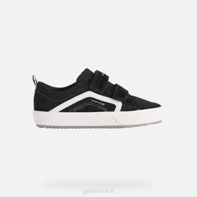 alonisso junior FX0W1399 nero bianco Geox