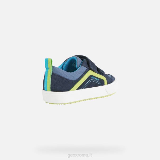 alonisso junior FX0W1401 marina/lime Geox