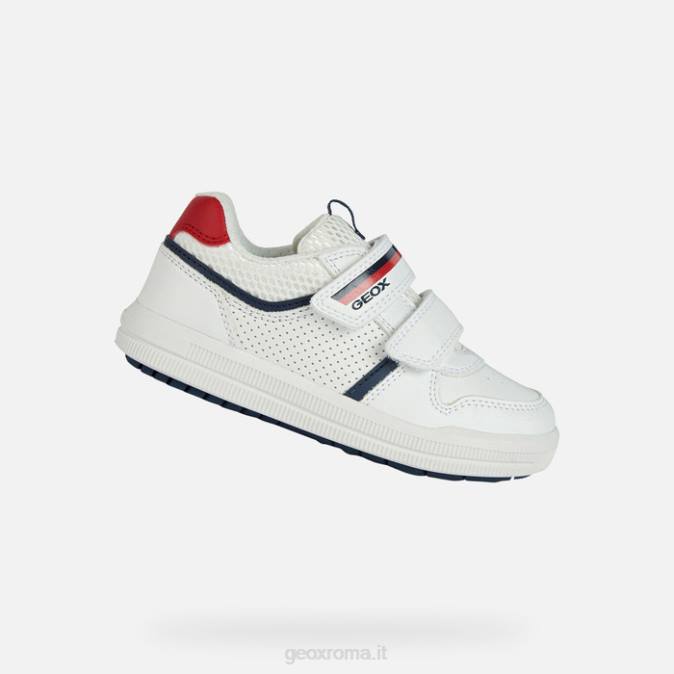 arzach ragazzo FX0W1276 bianco militare Geox