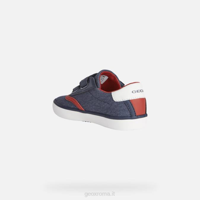 gisli ragazzo FX0W1421 blu marino/rosso Geox