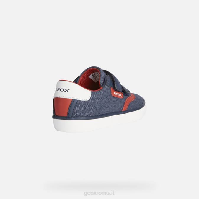 gisli ragazzo FX0W1421 blu marino/rosso Geox