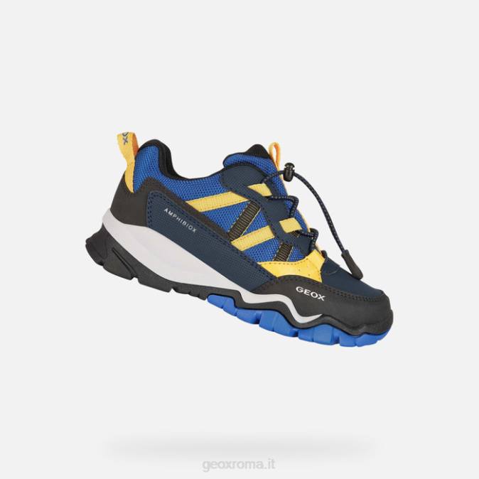 montrack abx ragazzo FX0W1355 reale/giallo Geox