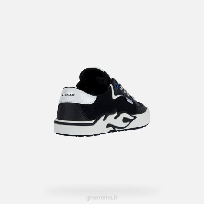 ragazzo alfabetico FX0W1949 nero bianco Geox